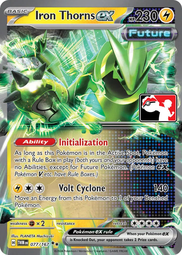 Iron Thorns ex 077/167 - Prize Pack Series One (HO)