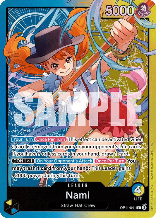 Nami - OP11-041 (Nami Deck) - OP11-041
