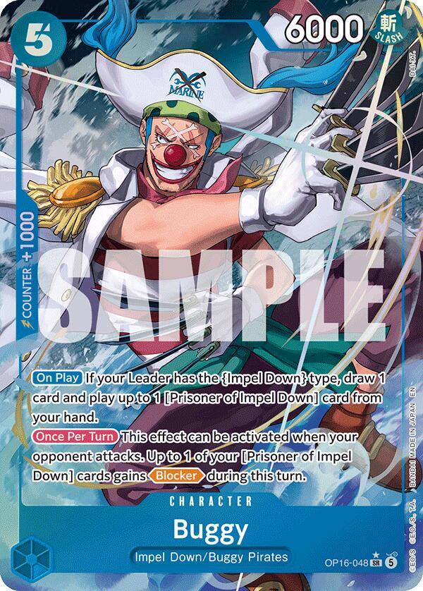 Buggy (Alternate Art) - OP16-048
