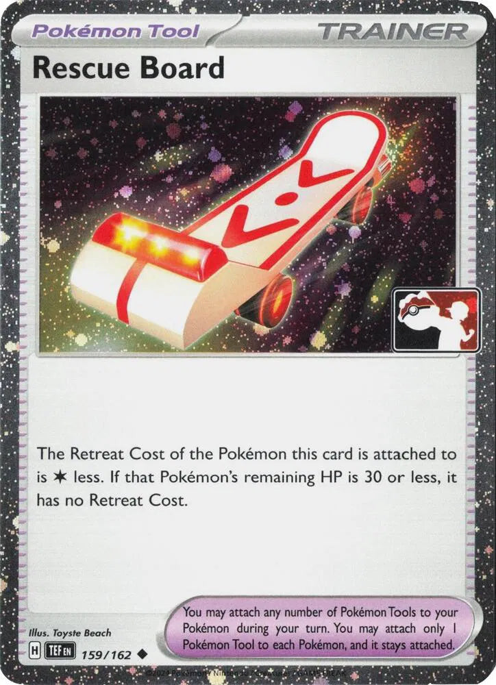 Rescue Board - 159/162 (Cosmos Holo) 159/162 - Prize Pack Series One (HO)