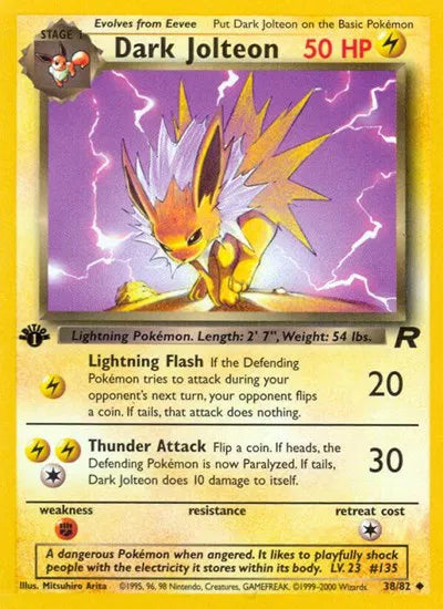 Dark Jolteon 38 - Team Rocket (UN)