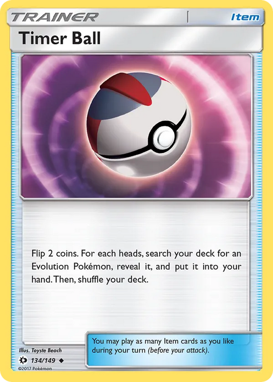 Timer Ball 134 - Sun & Moon Base Set