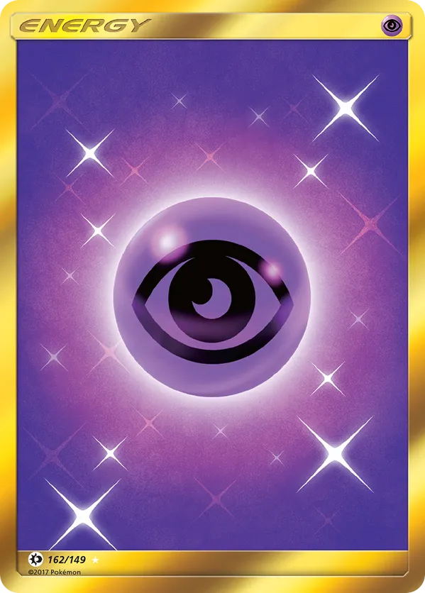 Psychic Energy (Secret) 162 - Sun & Moon Base Set (HO)