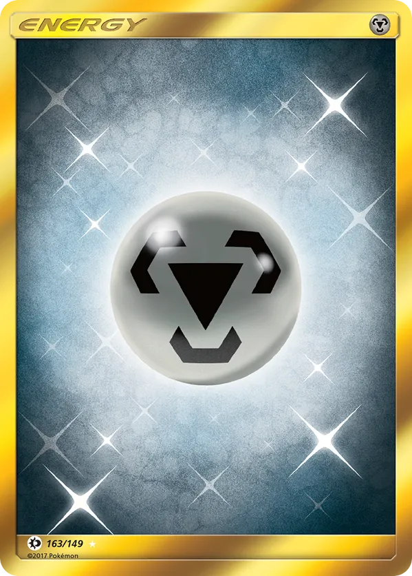 Metal Energy (Secret) 163 - Sun & Moon Base Set (HO)