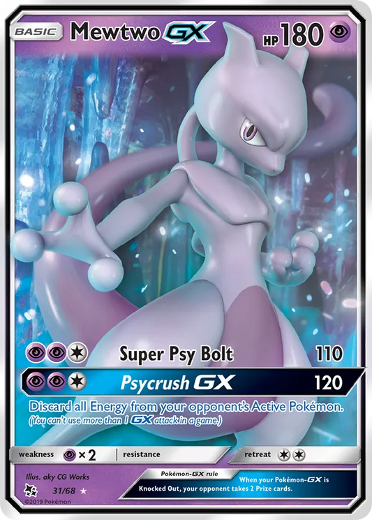 Mewtwo GX 31/68 - Hidden Fates (HO)