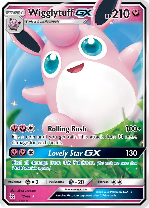 Wigglytuff GX 42/68 - Hidden Fates (HO)
