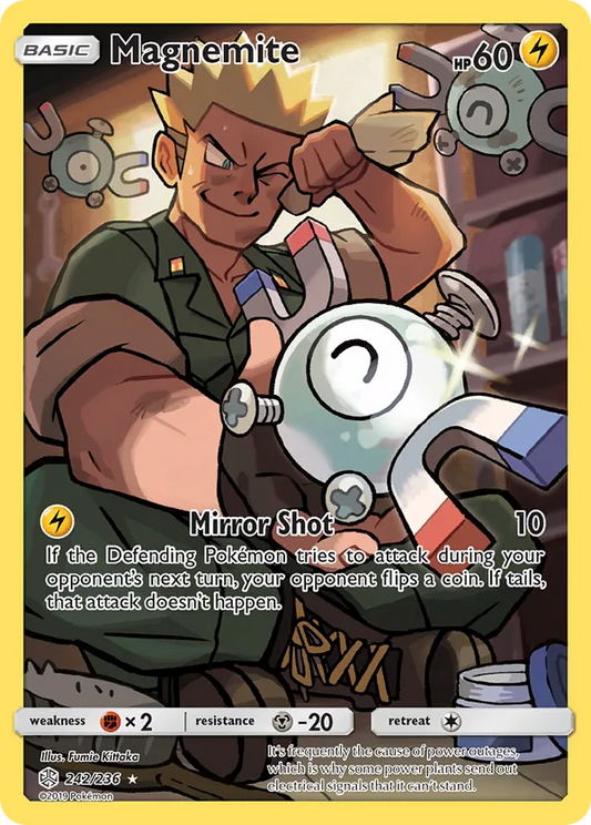 Magnemite (Secret) 242/236 - Cosmic Eclipse (HO)