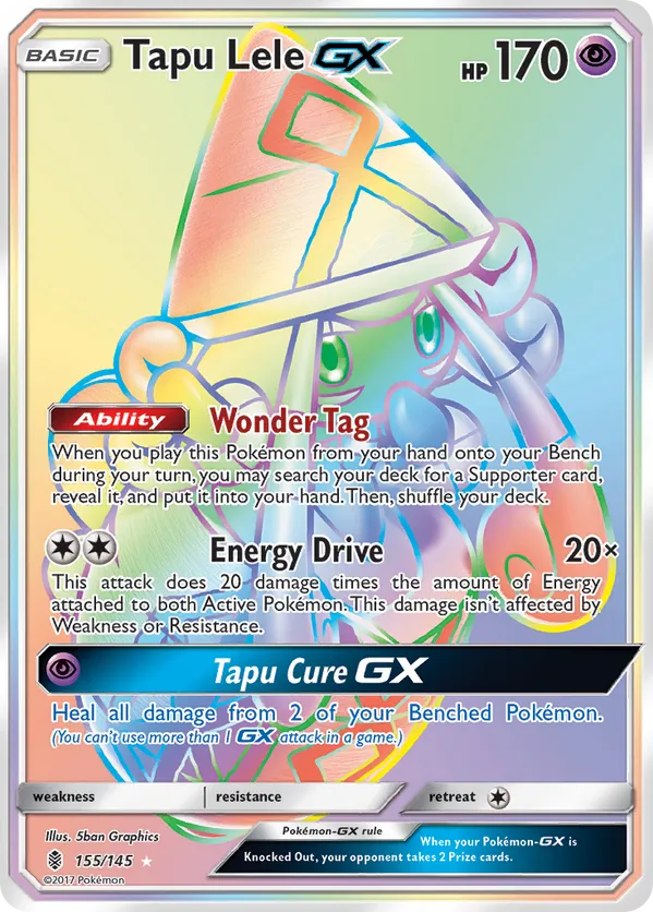 Tapu Lele GX (Secret) 155/145 - Guardians Rising (HO)