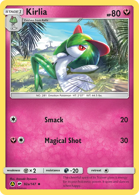 Kirlia 92a - Alternate Art Promos