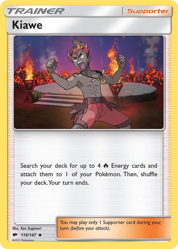 Kiawe 116/147 - Burning Shadows (NO)