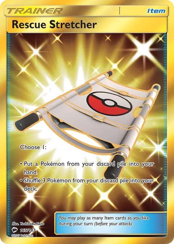 Rescue Stretcher (Secret) 165/147 - Burning Shadows (HO)