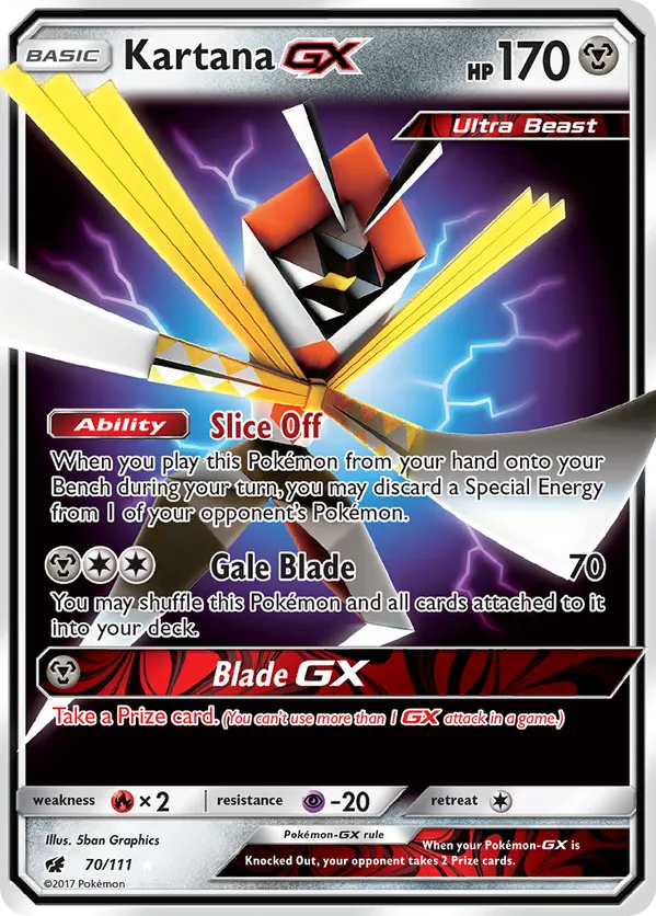Kartana GX 70/111 - Crimson Invasion (HO)
