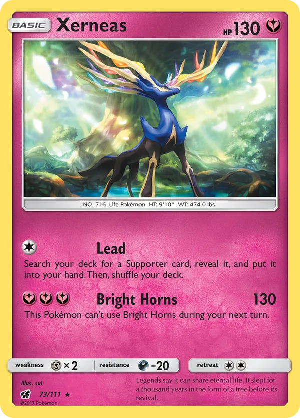 Xerneas 73/111 - Crimson Invasion (RH)