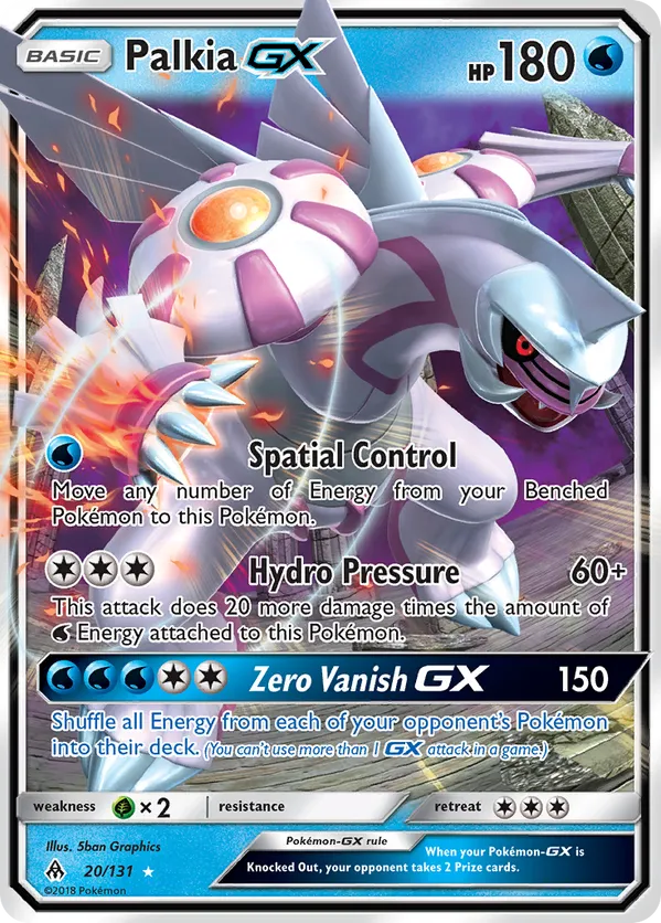 Palkia GX 20 - Forbidden Light (HO)