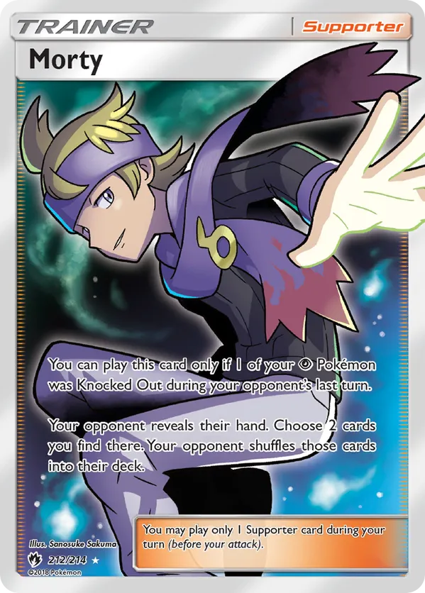 Morty (Full Art) 212 - Lost Thunder (HO)