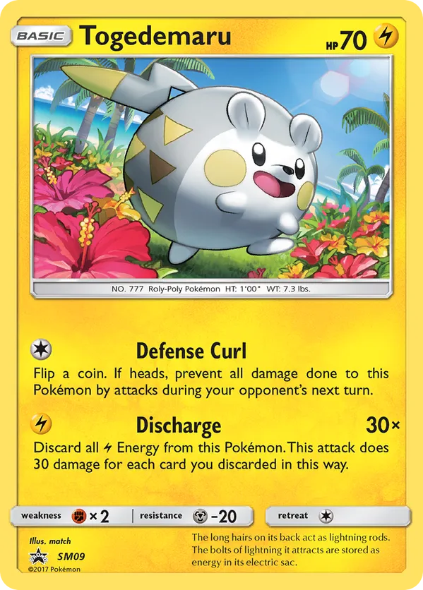 Togedemaru SM09 - Sun & Moon Promo (HO)