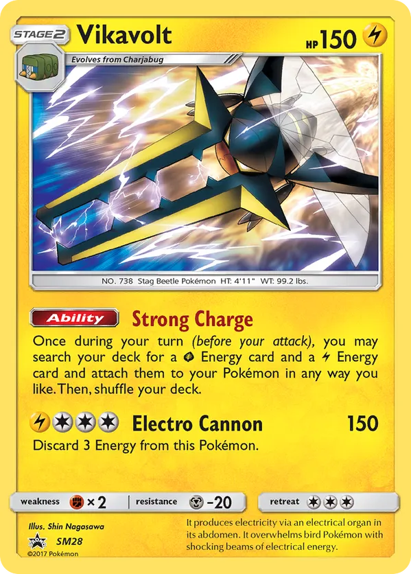Vikavolt SM28 - Sun & Moon Promo (HO)