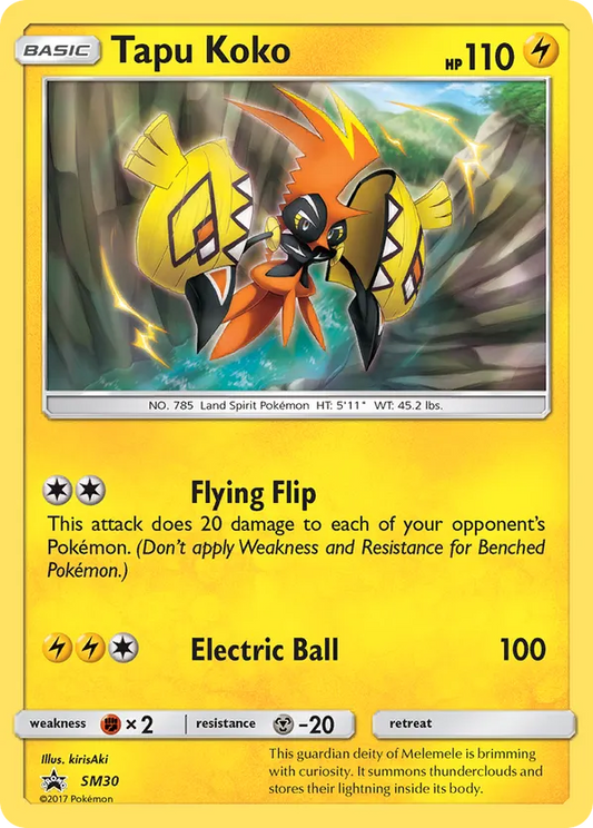 Tapu Koko SM30 - Sun & Moon Promo (HO)