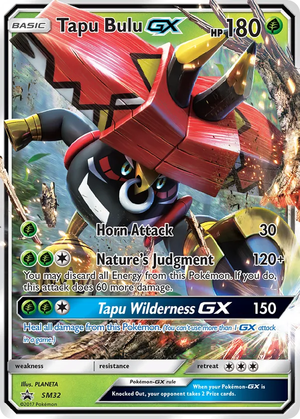 Tapu Bulu GX SM32 - Sun & Moon Promo (HO)
