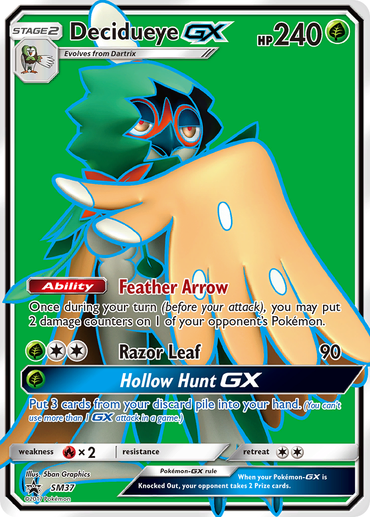 Decidueye GX SM37 - Sun & Moon Promo (HO)