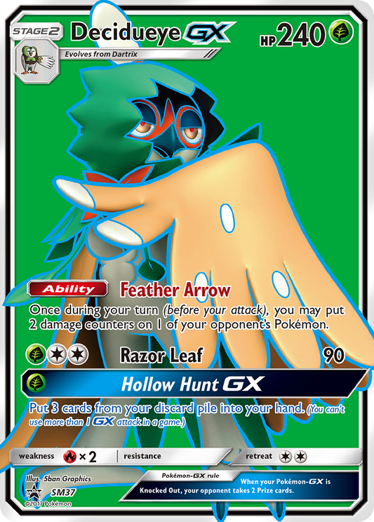 Decidueye GX SM37 - Sun & Moon Promo (HO)