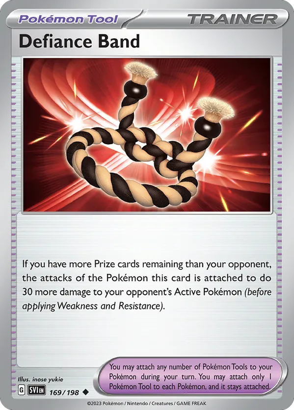 Defiance Band 169/198 - Scarlet & Violet Base Set (NO)