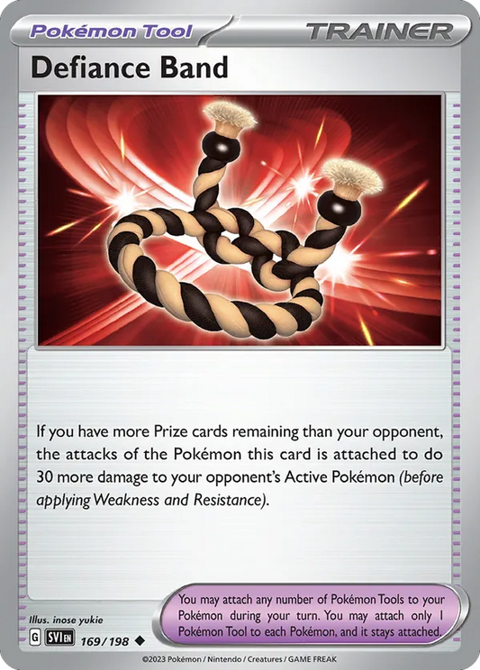 Defiance Band 169/198 - Scarlet & Violet Base Set (NO)
