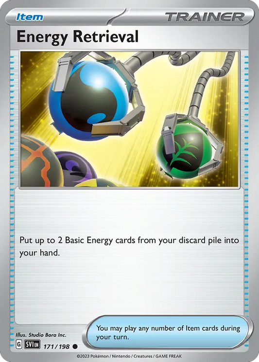 Energy Retrieval 171/198 - Scarlet & Violet Base Set (RH)
