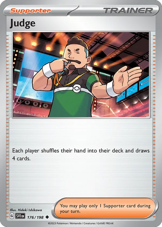 Judge 176/198 - Scarlet & Violet Base Set (NO)