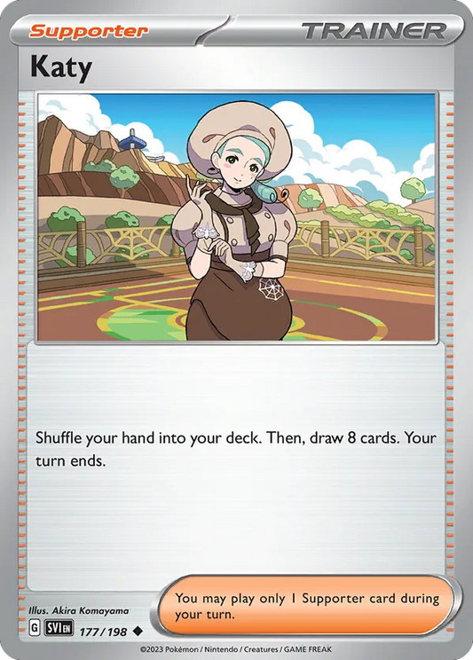 Katy 177/198 - Scarlet & Violet Base Set (RH)