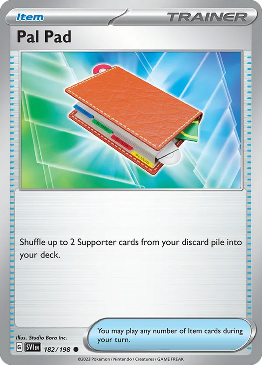 Pal Pad 182/198 - Scarlet & Violet Base Set (NO)