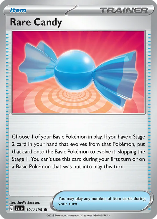 Rare Candy 191/198 - Scarlet & Violet Base Set (RH)