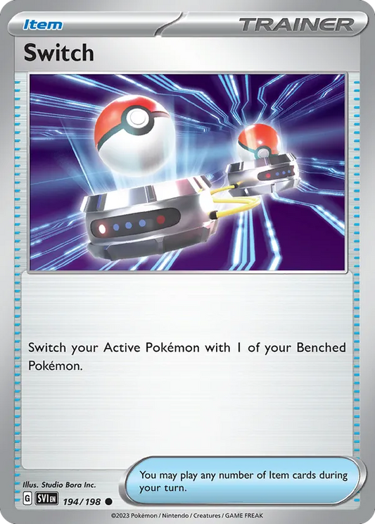 Switch 194/198 - Scarlet & Violet Base Set (NO)