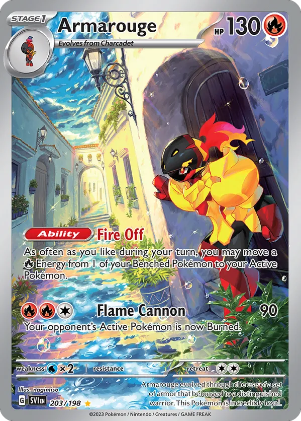 Armarouge 203/198 - Scarlet & Violet Base Set (HO)