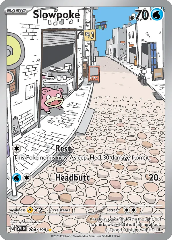 Slowpoke 204/198 - Scarlet & Violet Base Set (HO)