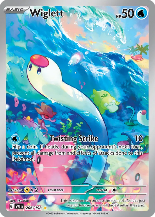 Wiglett 206/198 - Scarlet & Violet Base Set (HO)