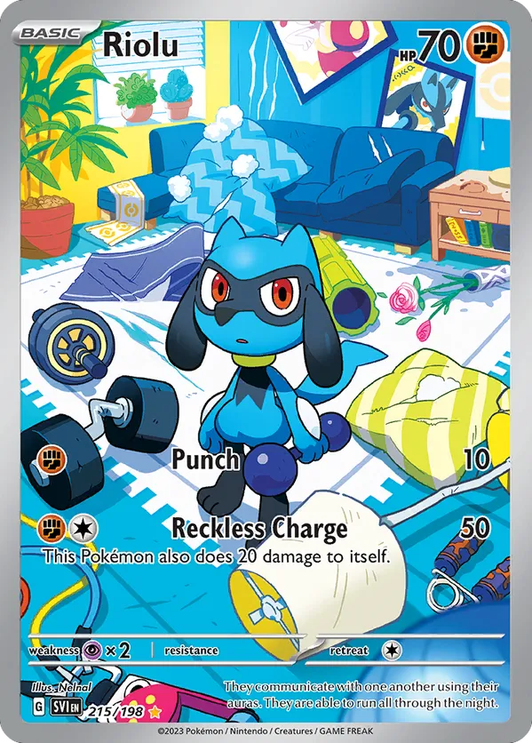 Riolu 215/198 - Scarlet & Violet Base Set (HO)
