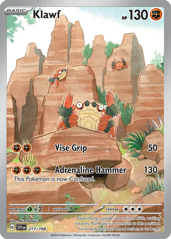 Klawf 217/198 - Scarlet & Violet Base Set (HO)