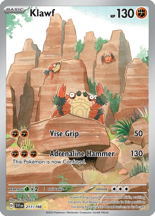 Klawf 217/198 - Scarlet & Violet Base Set (HO)