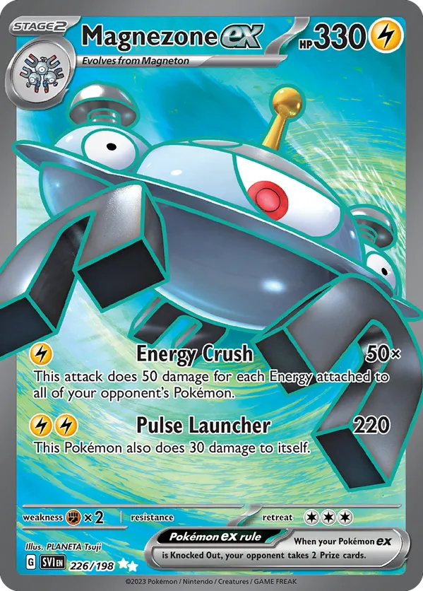 Magnezone ex 226/198 - Scarlet & Violet Base Set (HO)
