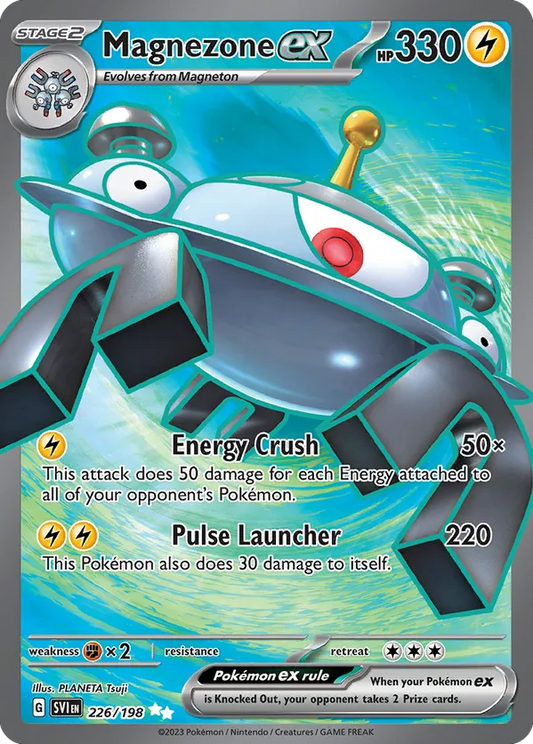 Magnezone ex 226/198 - Scarlet & Violet Base Set (HO)