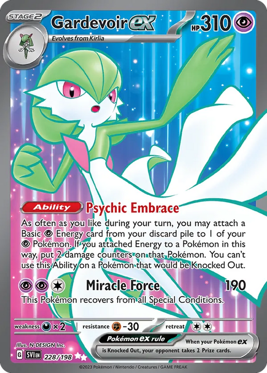 Gardevoir ex 228/198 - Scarlet & Violet Base Set (HO)