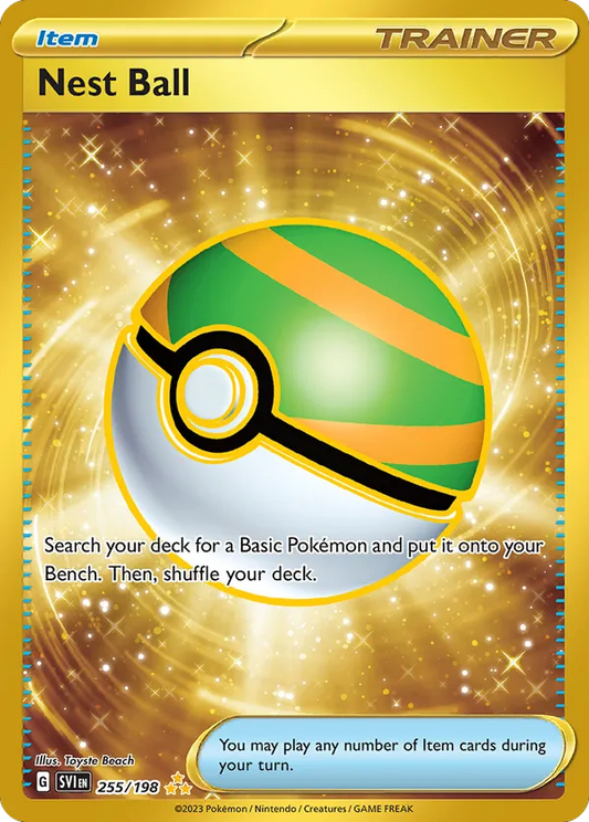 Nest Ball 255/198 - Scarlet & Violet Base Set (HO)