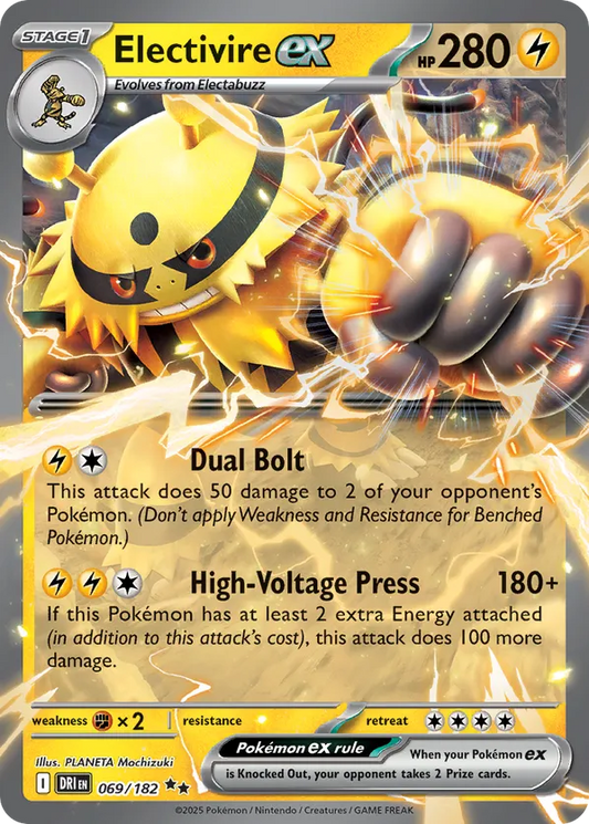 Electivire ex 069/182 - Destined Rivals (HO)