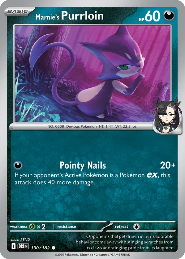 Marnie's Purrloin 130/182 - Destined Rivals (NO)