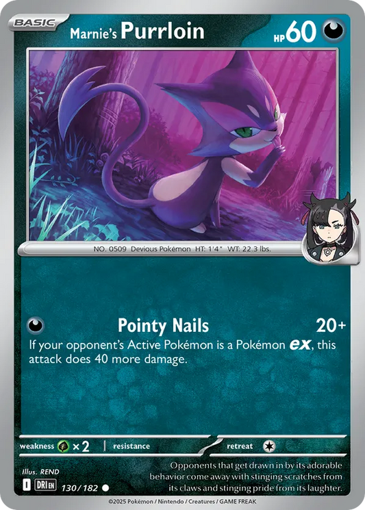 Marnie's Purrloin 130/182 - Destined Rivals (NO)