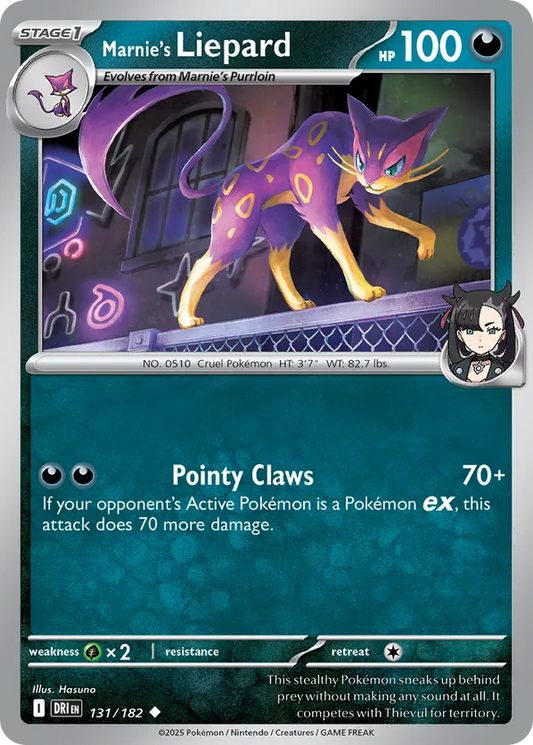 Marnie's Liepard 131/182 - Destined Rivals (NO)