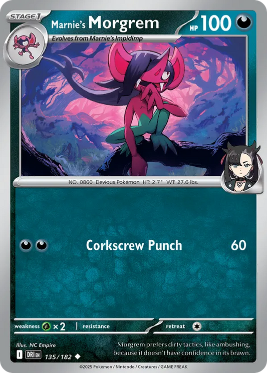 Marnie's Morgrem 135/182 - Destined Rivals (NO)