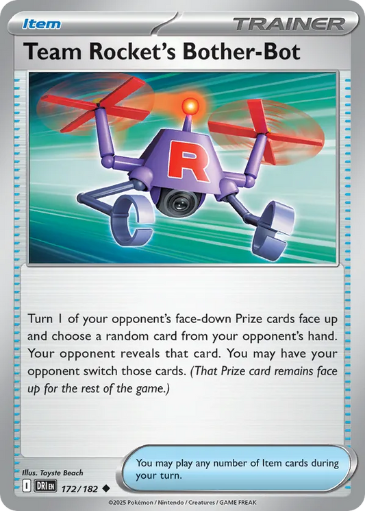 Team Rocket's Bother 172/182 - Destined Rivals (NO)