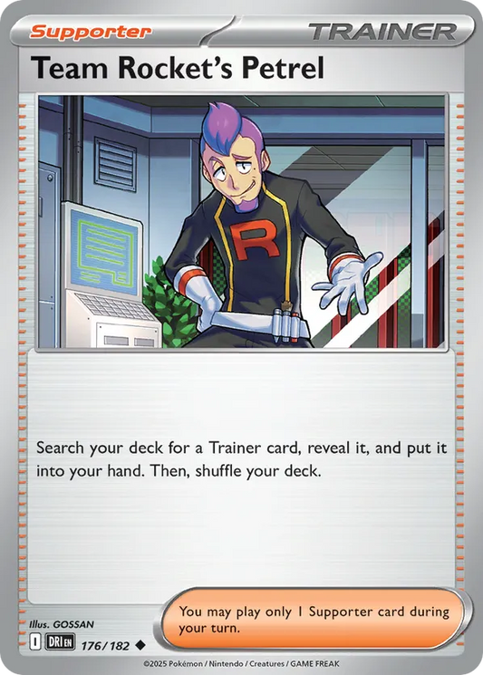 Team Rocket's Petrel 176/182 - Destined Rivals (RH)